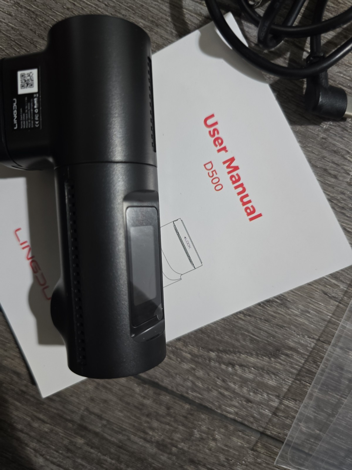 LINGDU D500 Smart Dash Cam for Cars, READ
