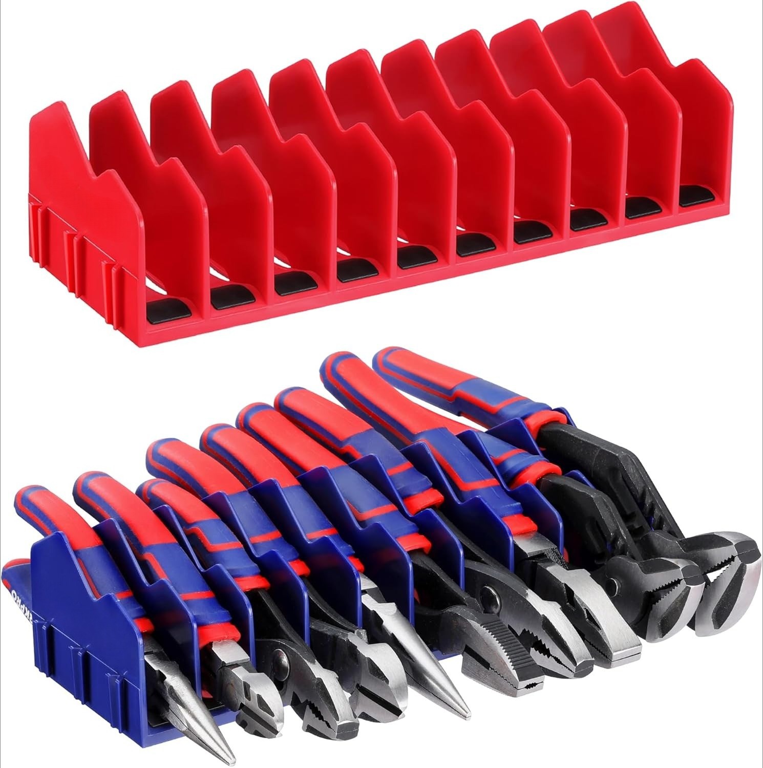 2-Pack Plier Organizer Rack, Pliers Holder and Cutter Organizers