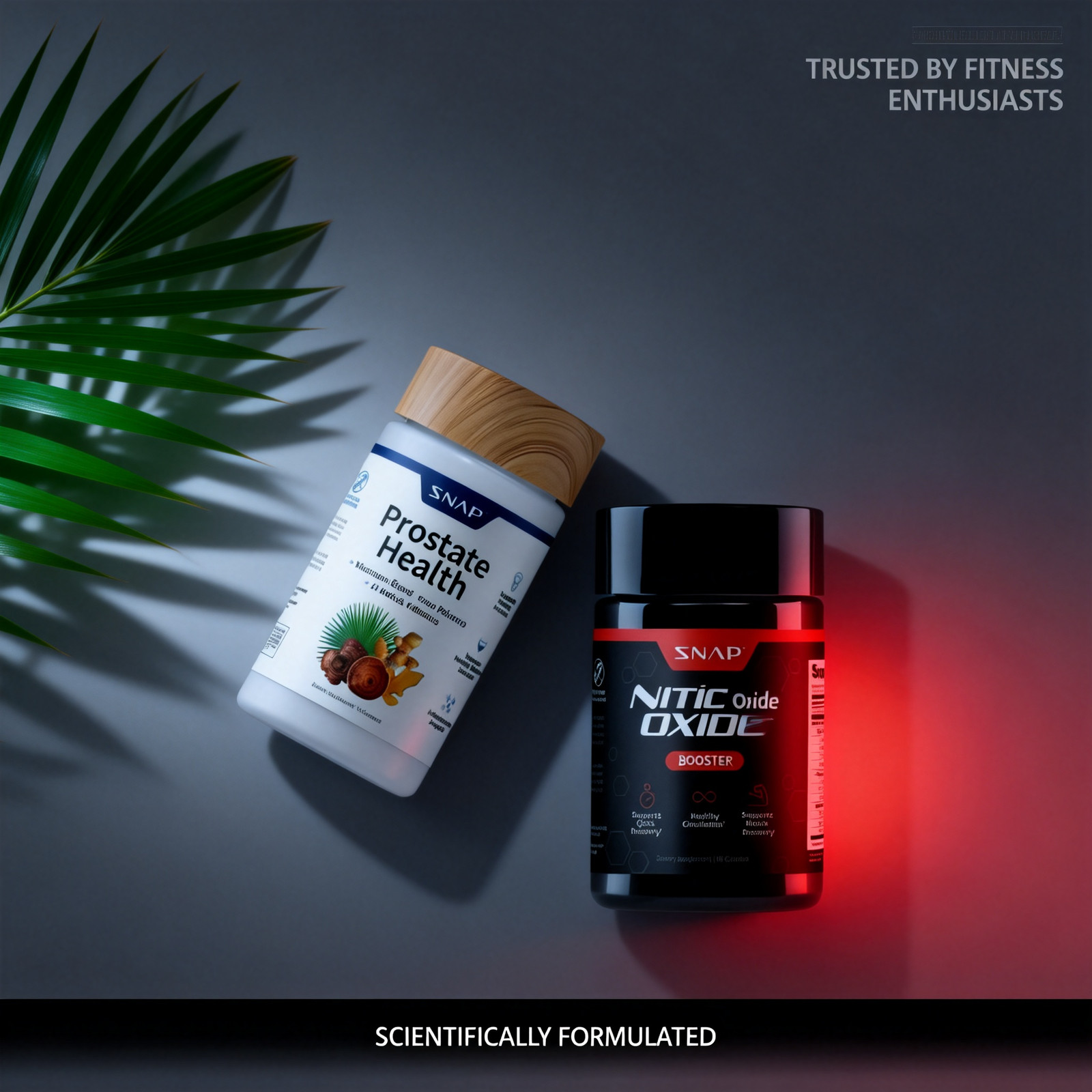 SNAP Prostate Health Nitric Oxide Booster Saw Palmetto L-Arginine L-Citrulline