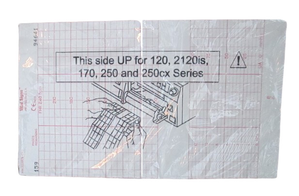 Vyaire Vital Signs Fetal ECG/EKG Monitoring Chart Paper Corometrics Z-Fold 40ct