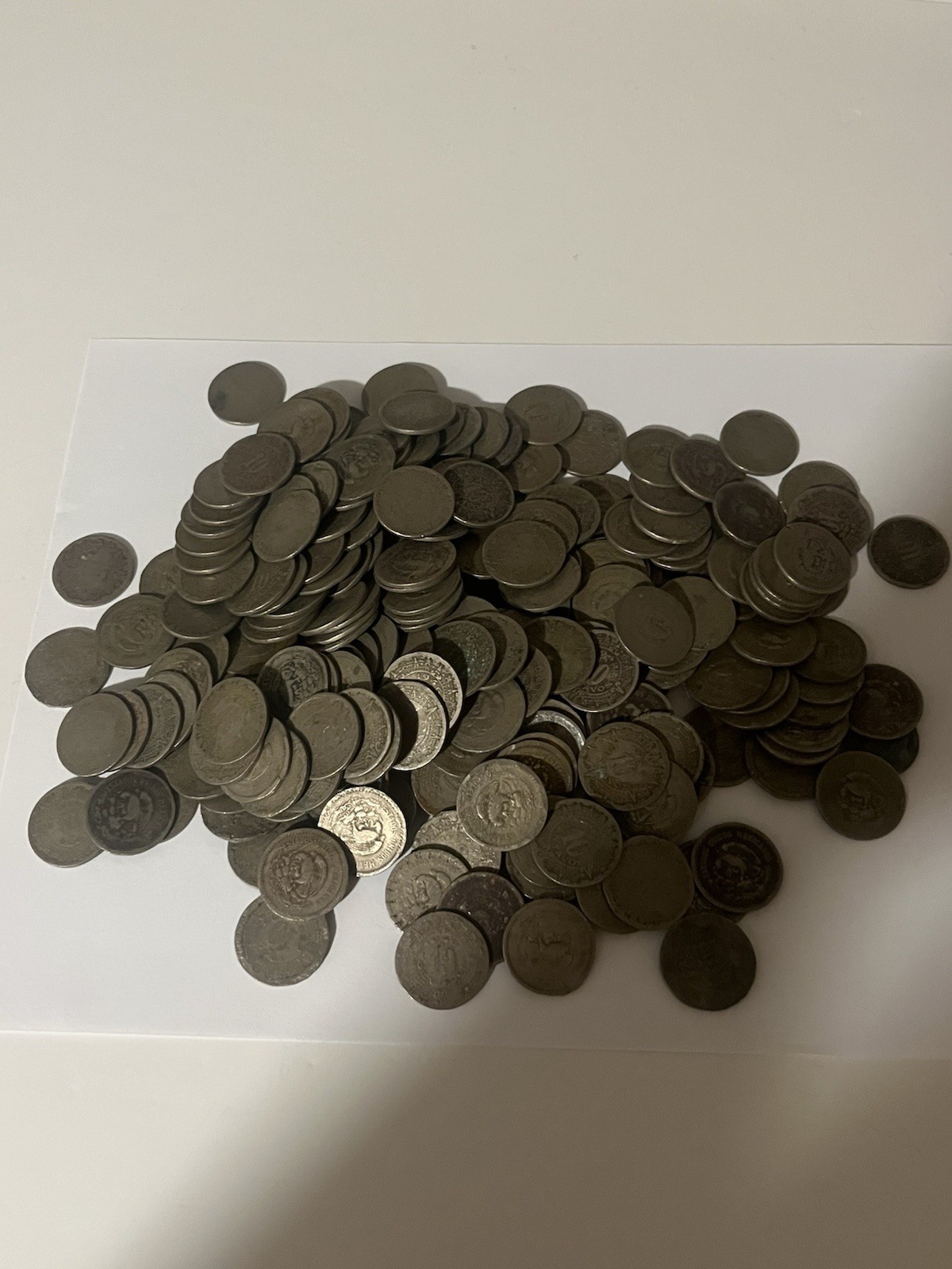 HUGE LOT 225 Mexican 10 Centavos 1936-1940s Coin Lot (Read Description)