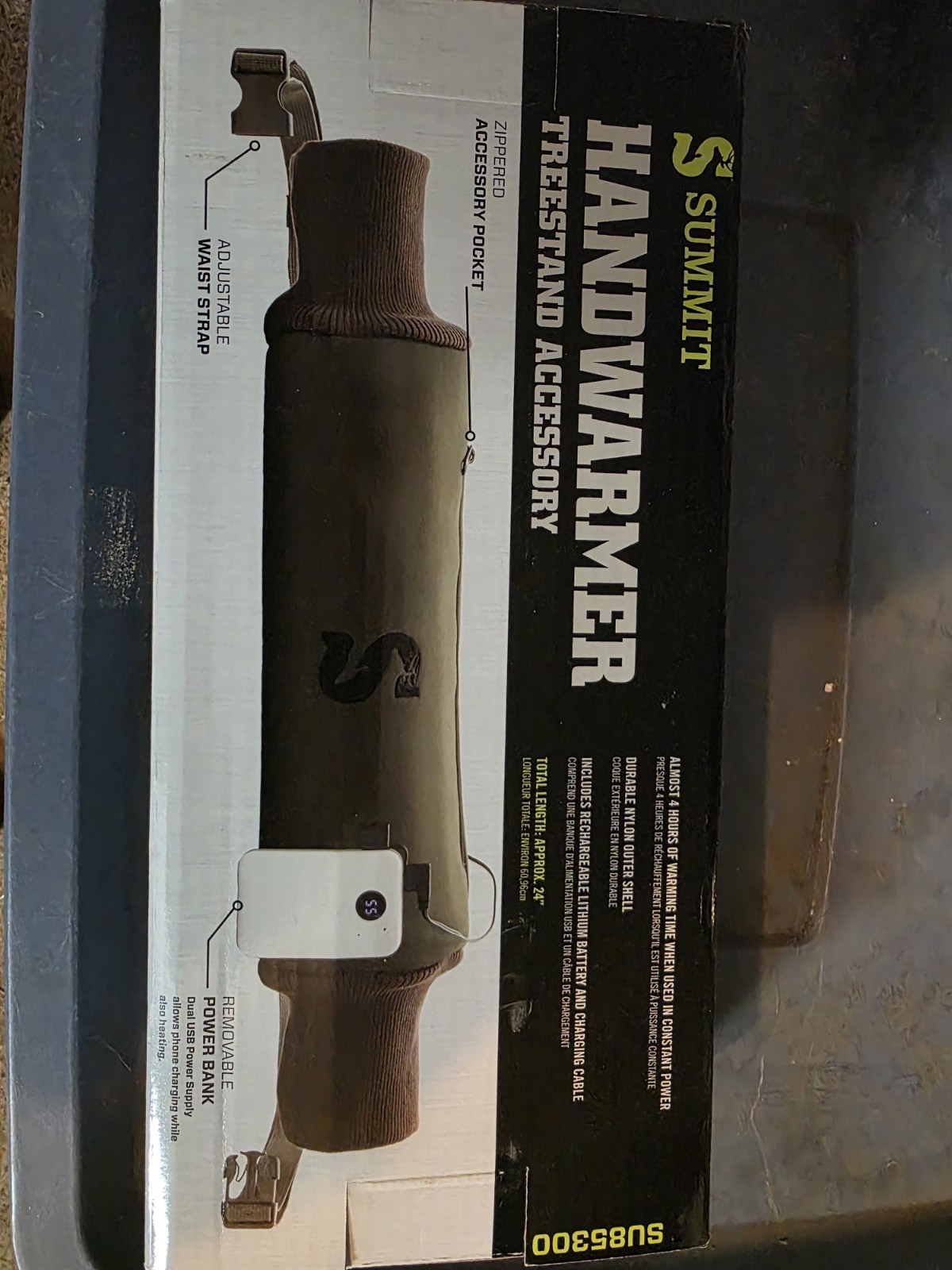 Summit Electric Handwarmer/muff Battery Charger WARM HANDS
