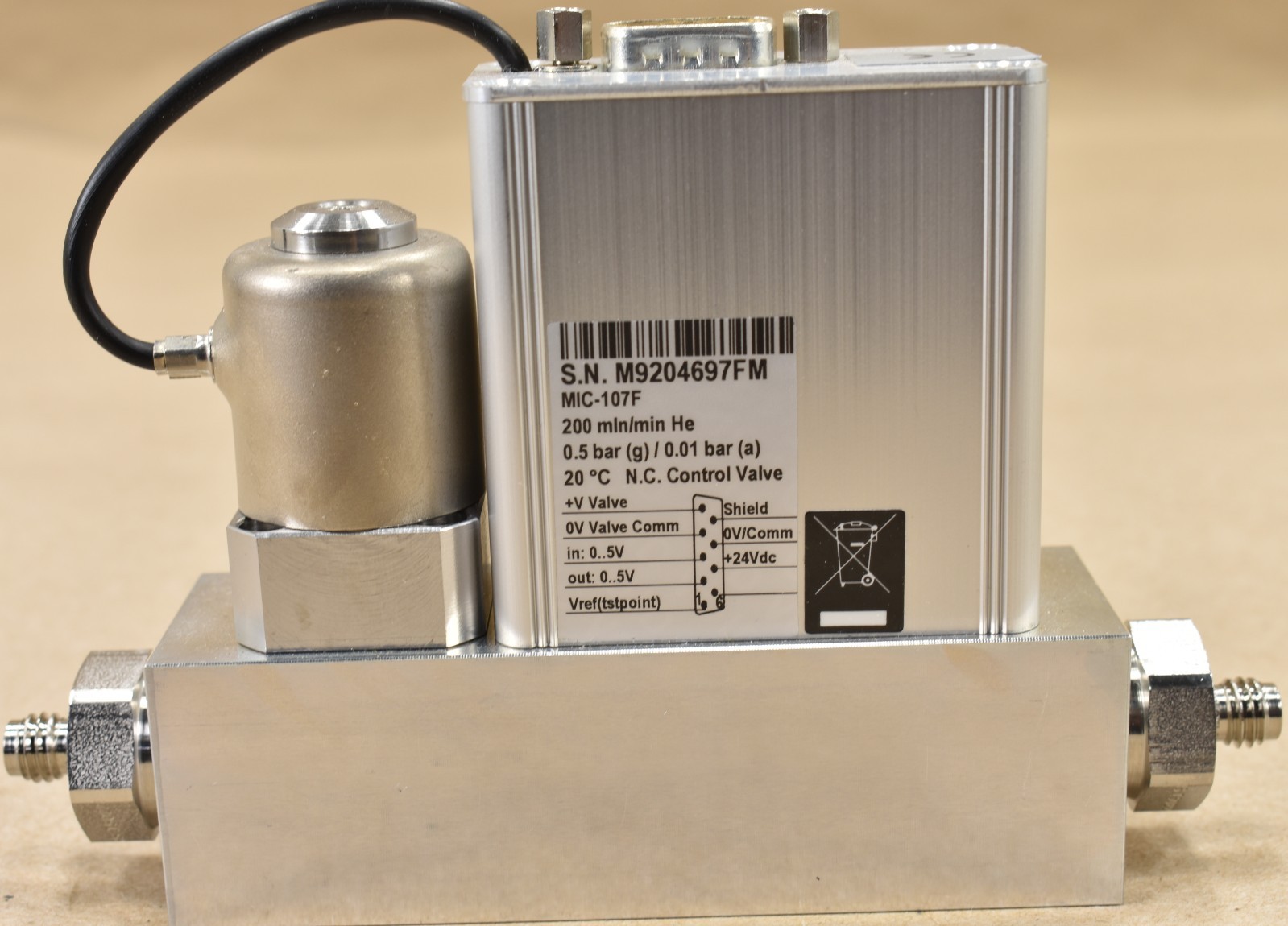 Bronkhorst MIC-107F Mani-Flow Mass Control Valve