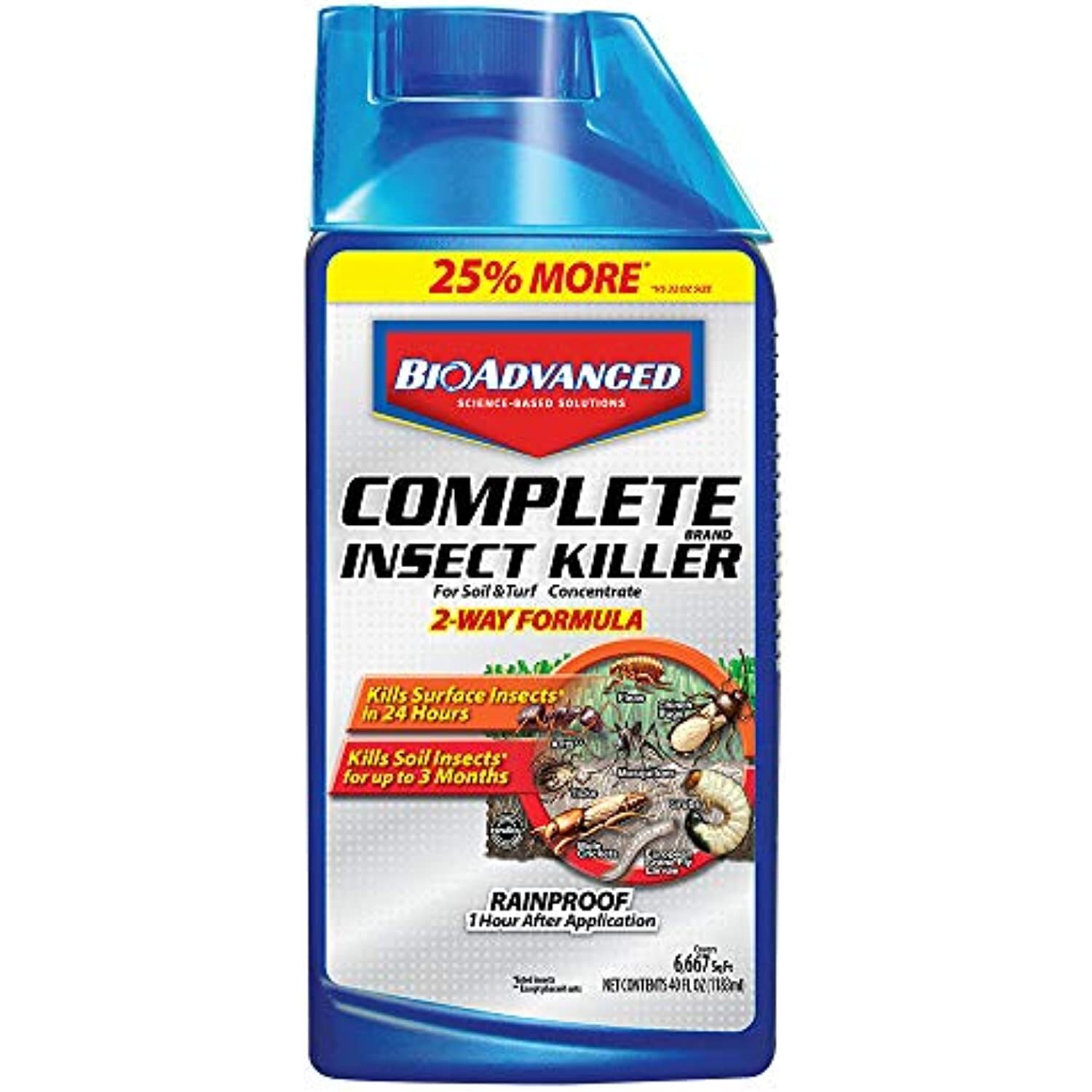 BioAdvanced 700270B Science-Based Solutions Grub, Ant & Mosquito Killer for
