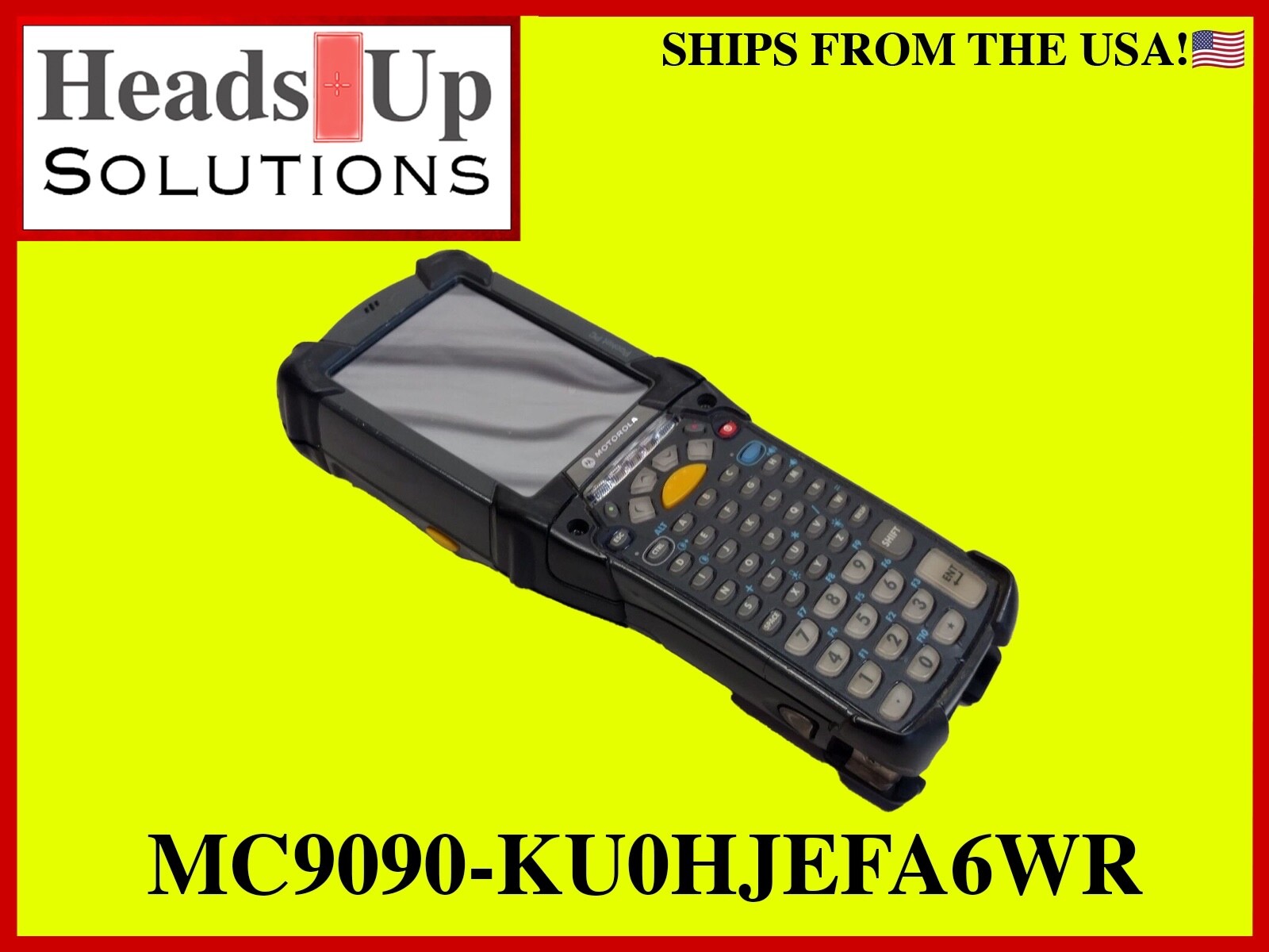 Symbol MC9090-K Barcode Scanner - MC9090-KU0HJEFA6WR - USED, TESTED WORKING