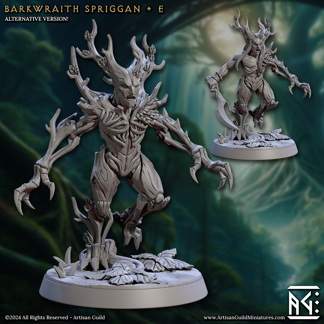 Tree Spirit Spriggan - Monster - Claws - Artisan Guild - Dungeons and Dragons