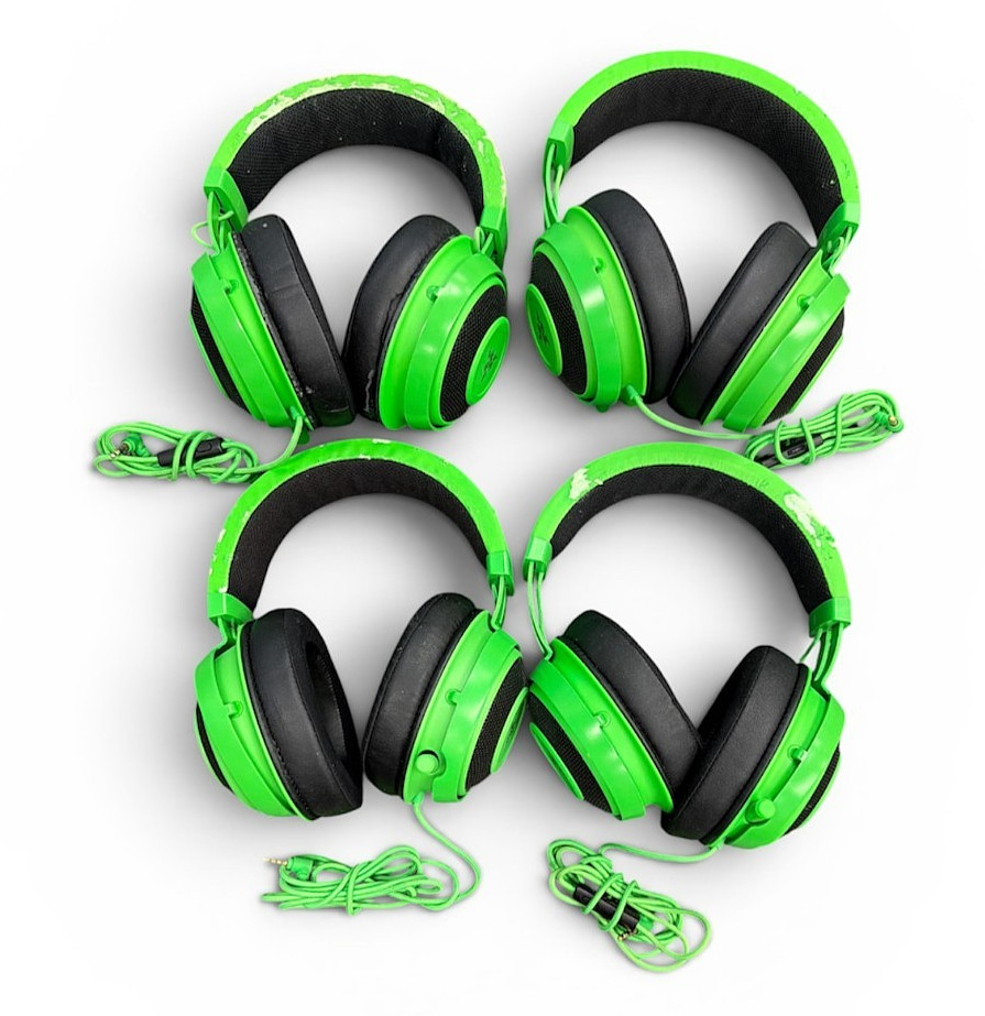 4 PACK - Razer Kraken 3.5mm Wired Gaming Headset for PC, PS4, PS5, Xbox, Switch