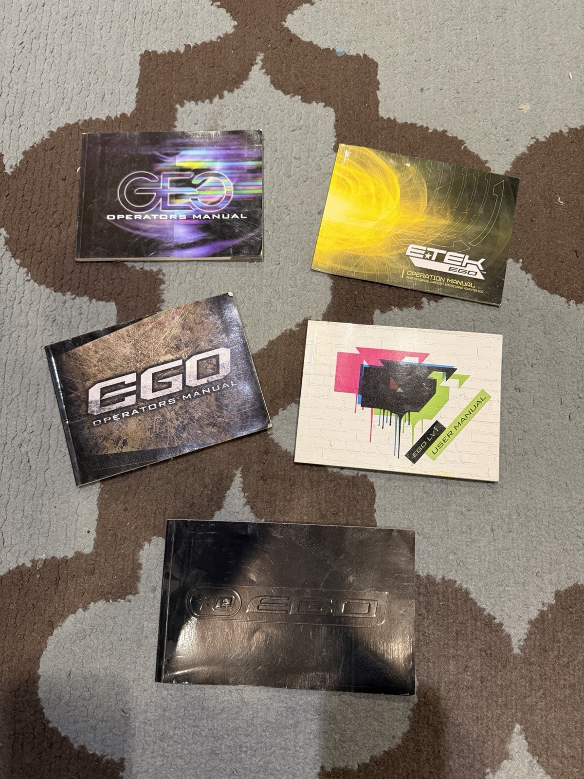 PLANET ECLIPSE PAINTBALL MANUAL LOT!!