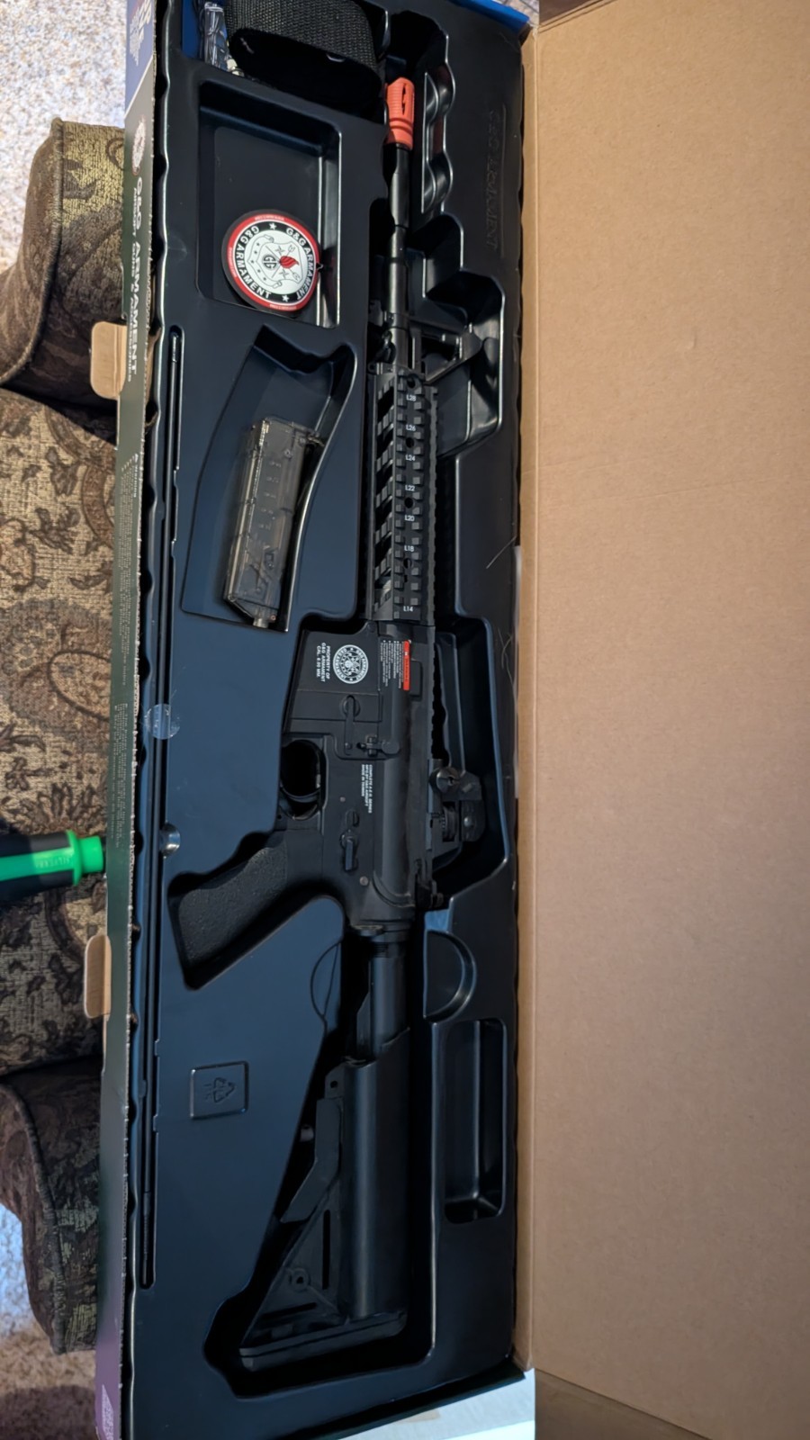 G&G Armament CM16 Raider Full Metal Airsoft Rifle AR M4. read description.