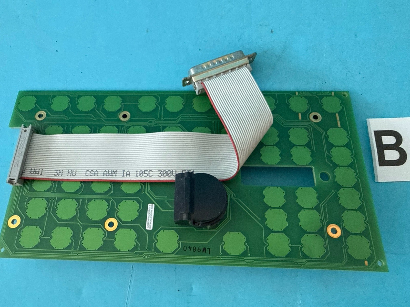 HP 08924-60110 Keypad PCB Control Panel w/ Ribbon Cable – Original HP