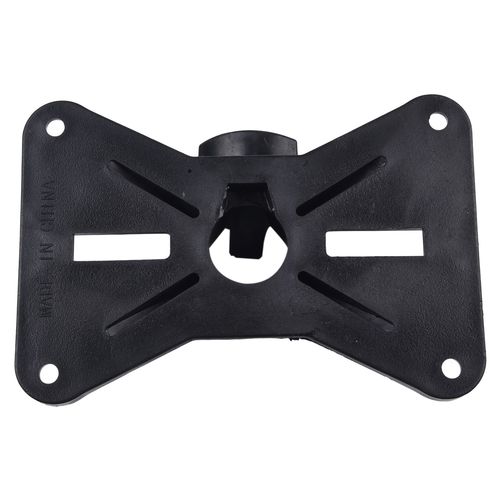 Rotatable 35mm plastic Mount Tripod Pole DJ Speaker Stand Adapter Top Cap Tray