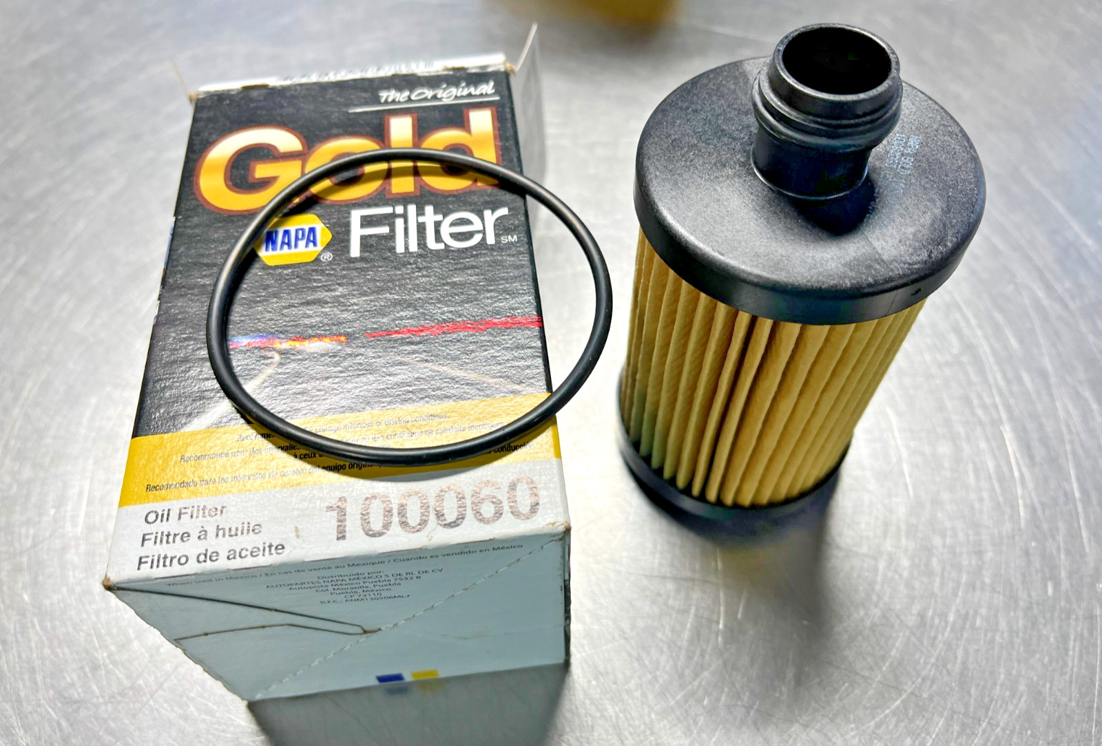 100060 Genuine NAPA Engine Oil FILTER & O-Ring