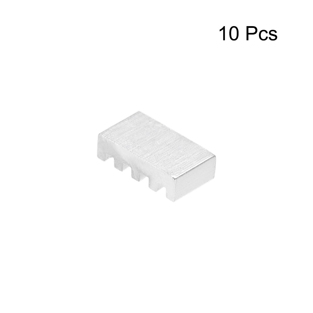 Electronics Cooler Heatsink for MOS GPU IC Chip Silver 5 x 9 x 2.5 mm 10pcs