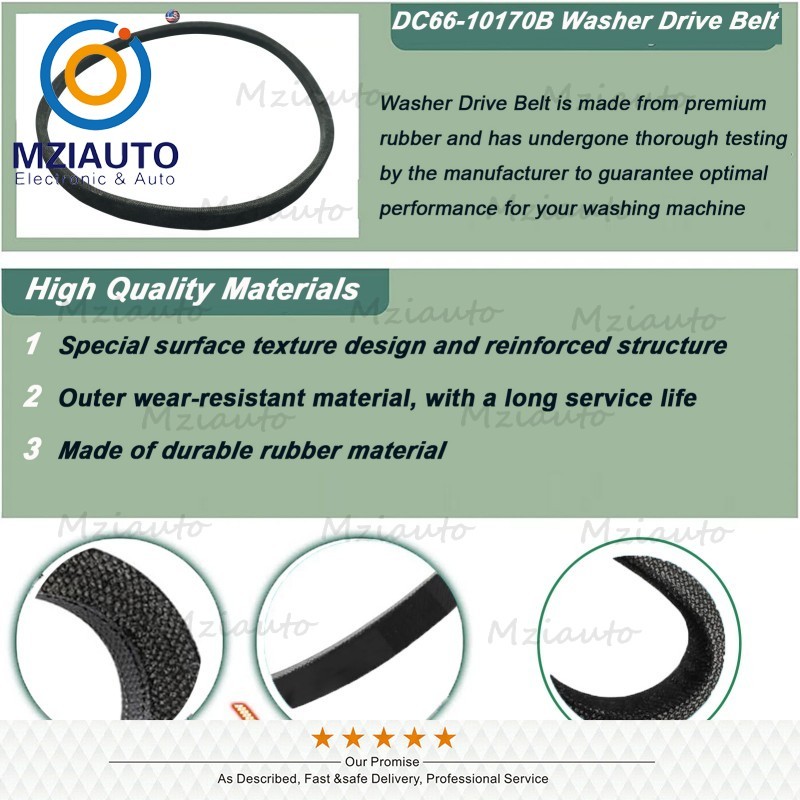 New Washer Drive Belt DC66-10170B For Samsung Washing Machine 2072378 AP4212554