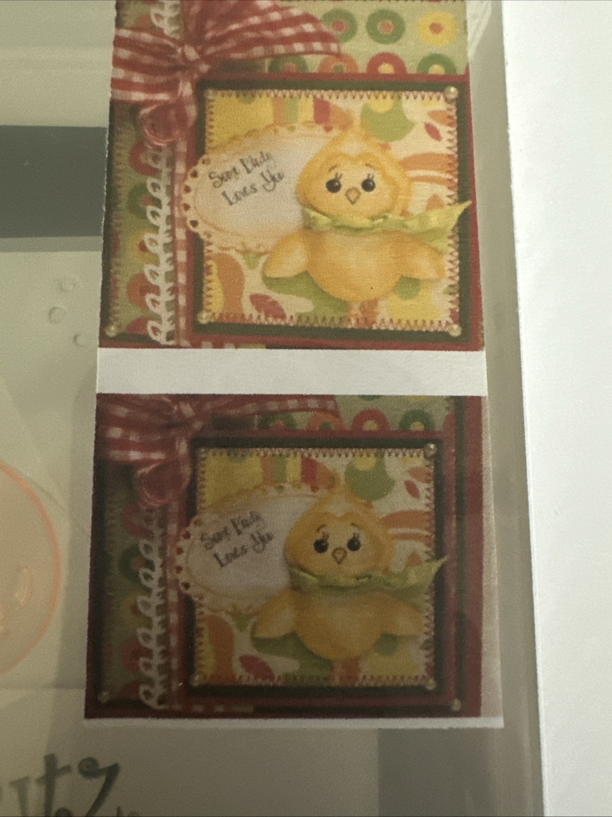 Cottage Cuts Winter Bird Die and Face Image Stamps Set of 2
