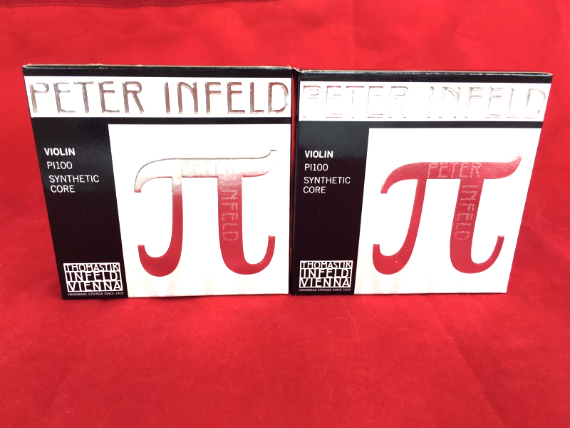 2 x Thomastik Peter Infeld Violin String Set 4/4 with Platinum E