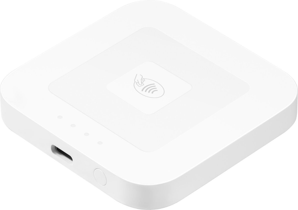 New Square Card Reader for Contactless and Chip 2nd Generation White
