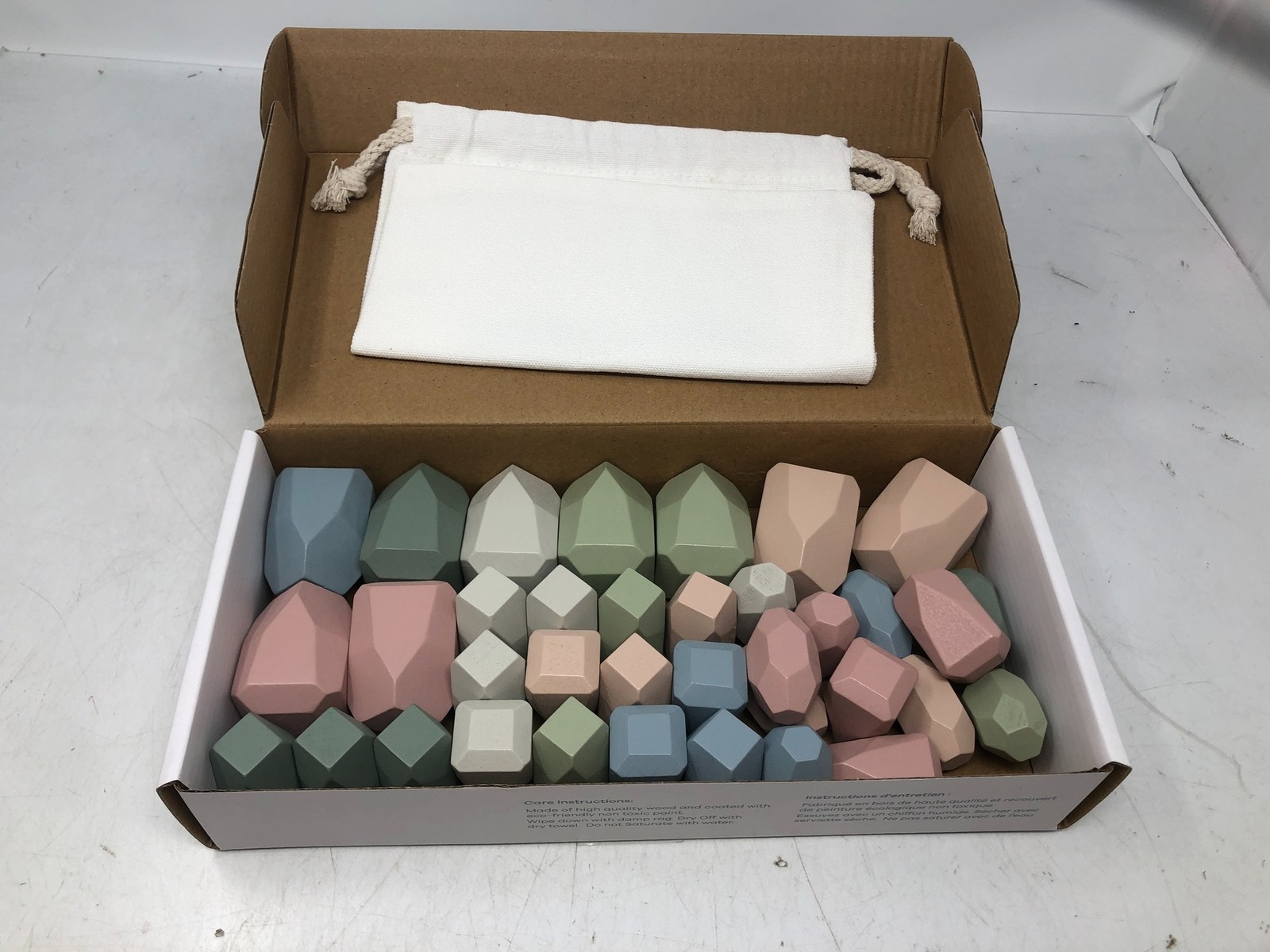 Comfycubs Stacking Blocks 36 Pcs Set Skill Development Building,Neutral Pack 3+