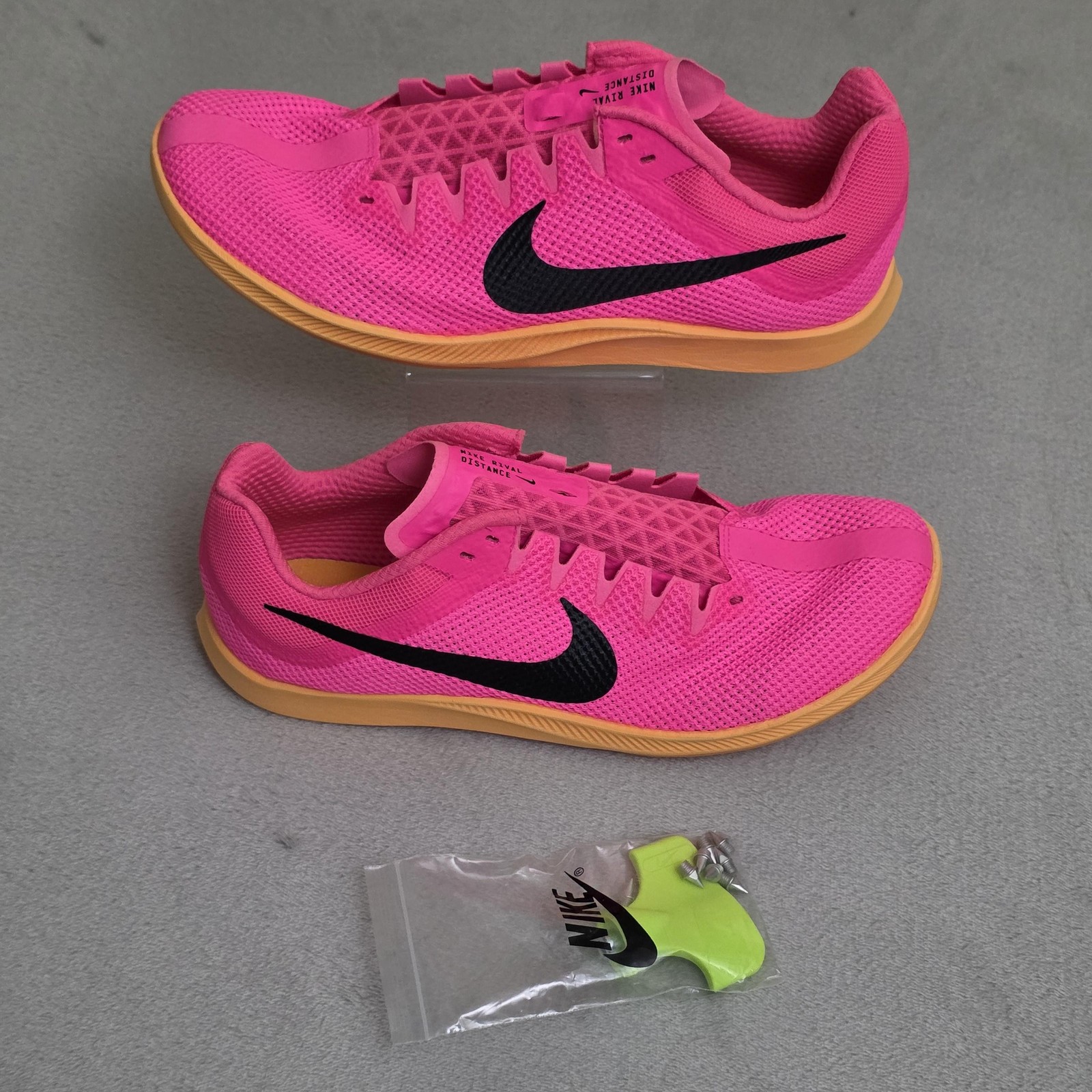 Nike Zoom Rival Distance Track Shoes Mens Size 11 DC8725-600 Spikes New