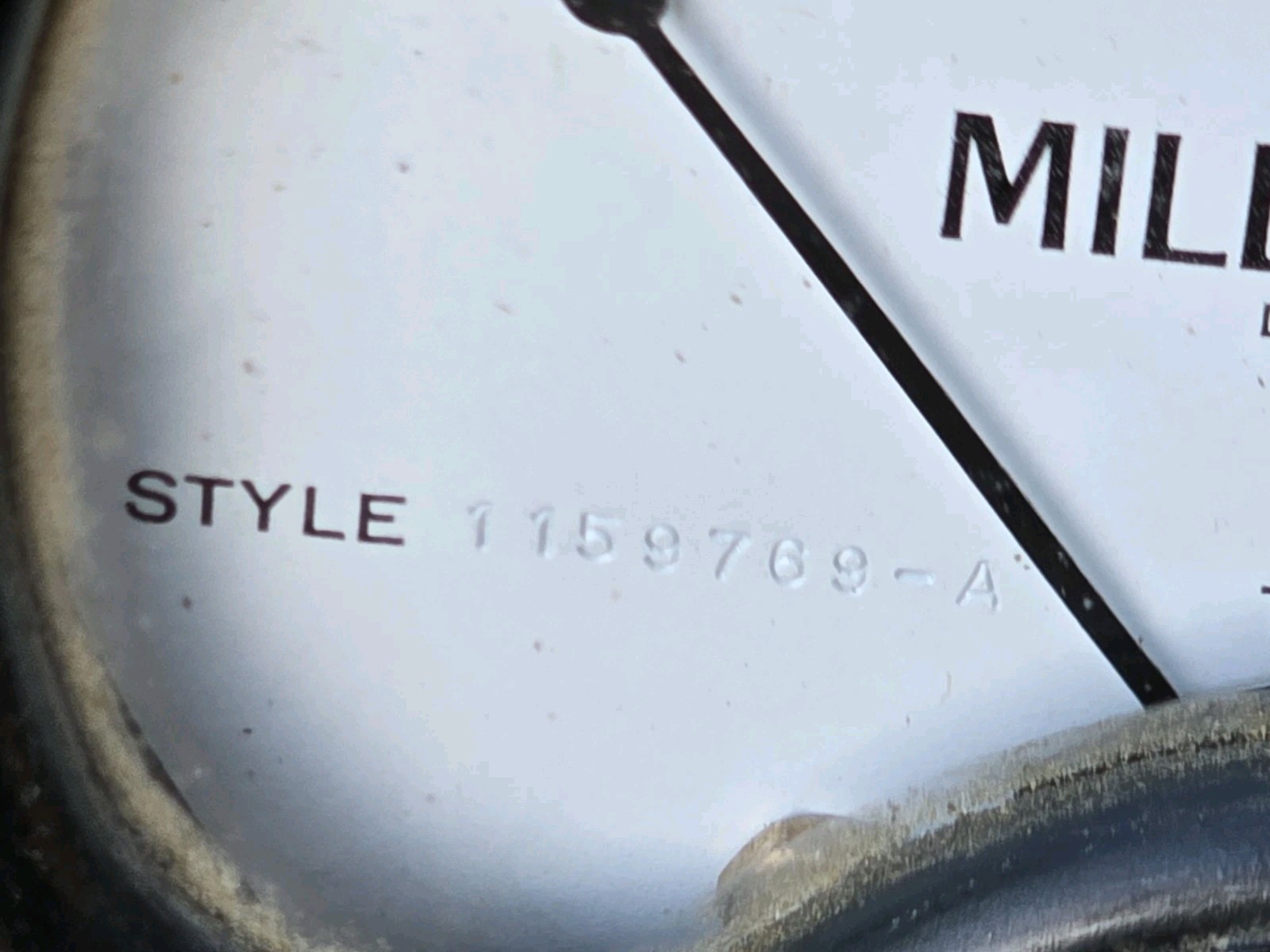 Westinghouse Milliamperes DC Meter Type VX-35 Untested