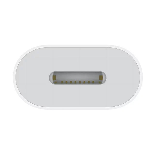 Apple MUQX3AM/A USB-C to Lightning Adapter, White