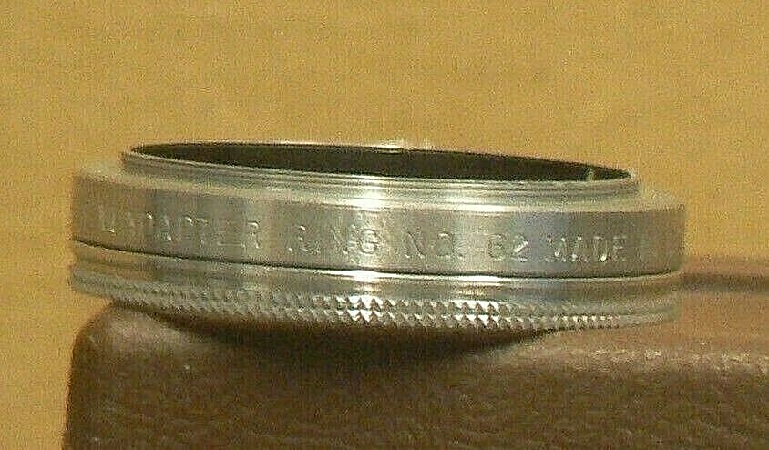 Kodak Series VI No. 62, 40.2mm Screw-On Adapter with a Retaining Ring