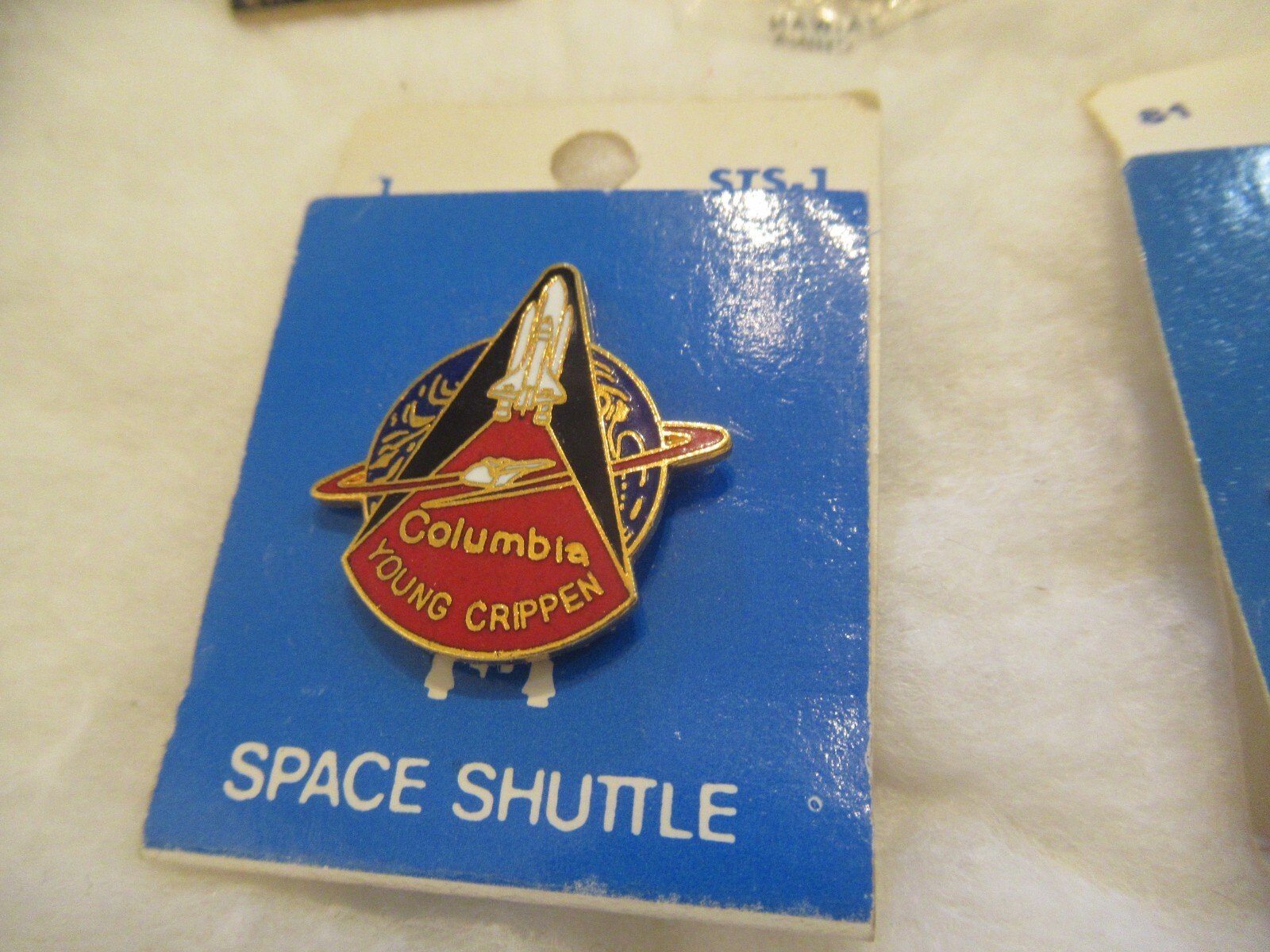 NASA PIN lot of 5 Vintage Space Shuttle Program COLUMBIA CHALLENGER EXPLORER