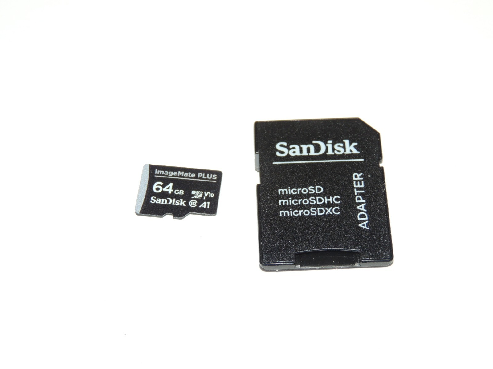 Genuine OEM SanDisk ImageMate Plus 64GB MicroSDXC Memory Card - V10 1 A1