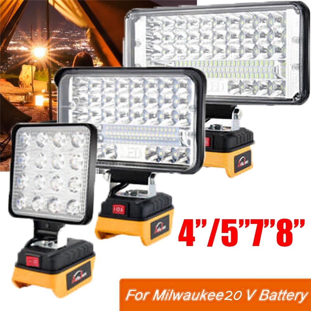LED Work Light for Dewalt 20V Battery,90W Flood Light Torch for Workshop,Camping