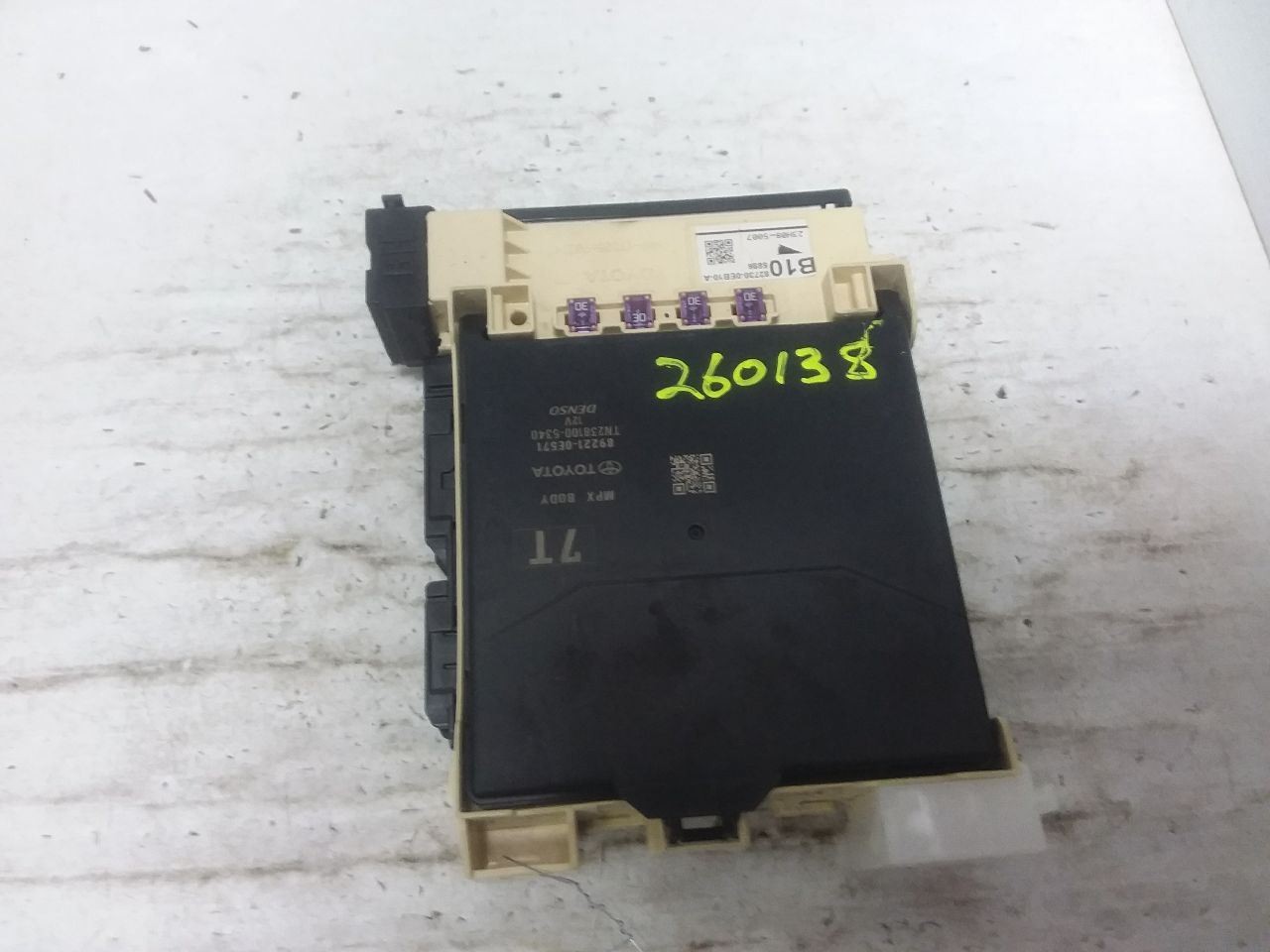 Multiplex Network Body Control Module Fits 23 HIGHLANDER 89221-0E571