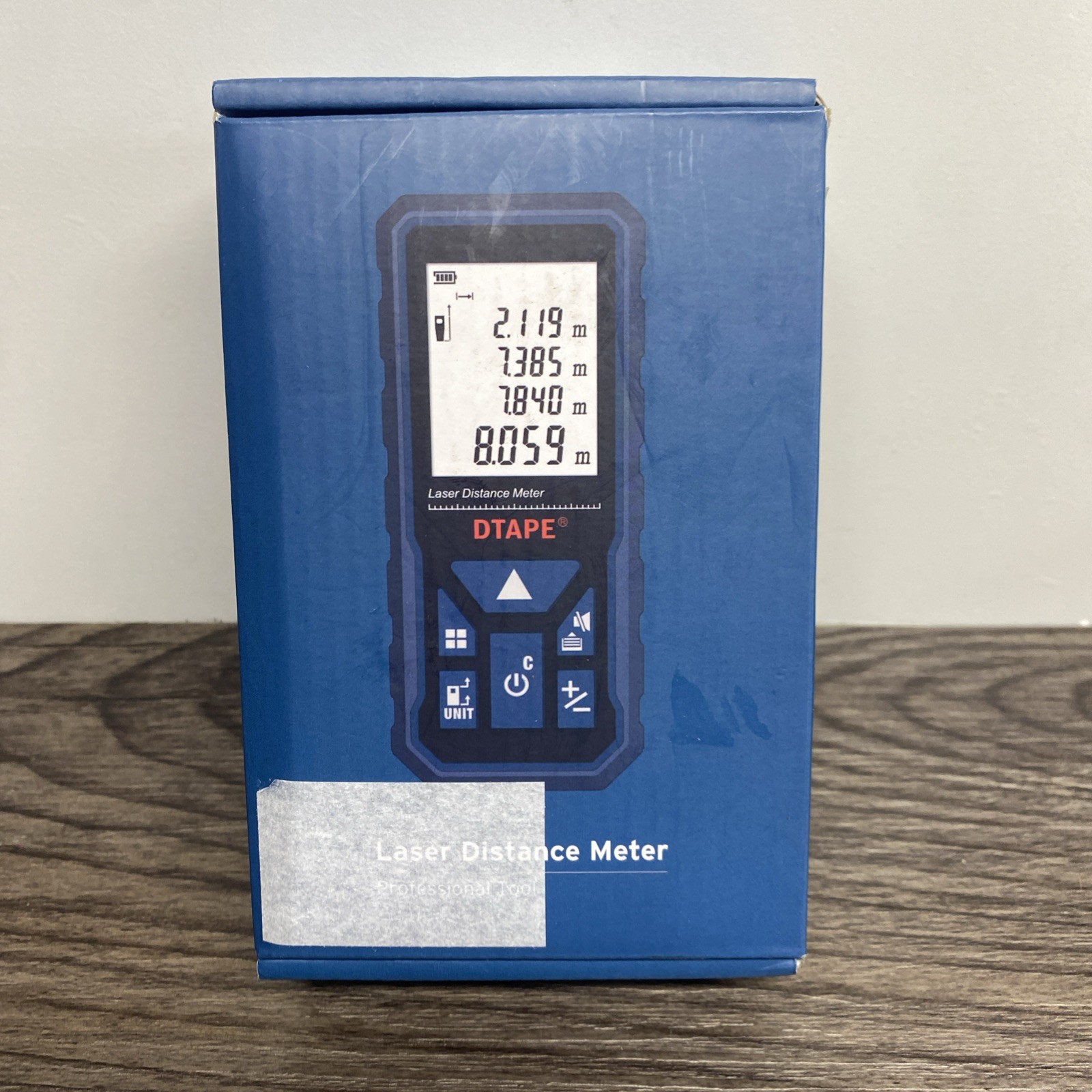 DTape Laser Distance Meter Professional Tool DT50 New Open Box