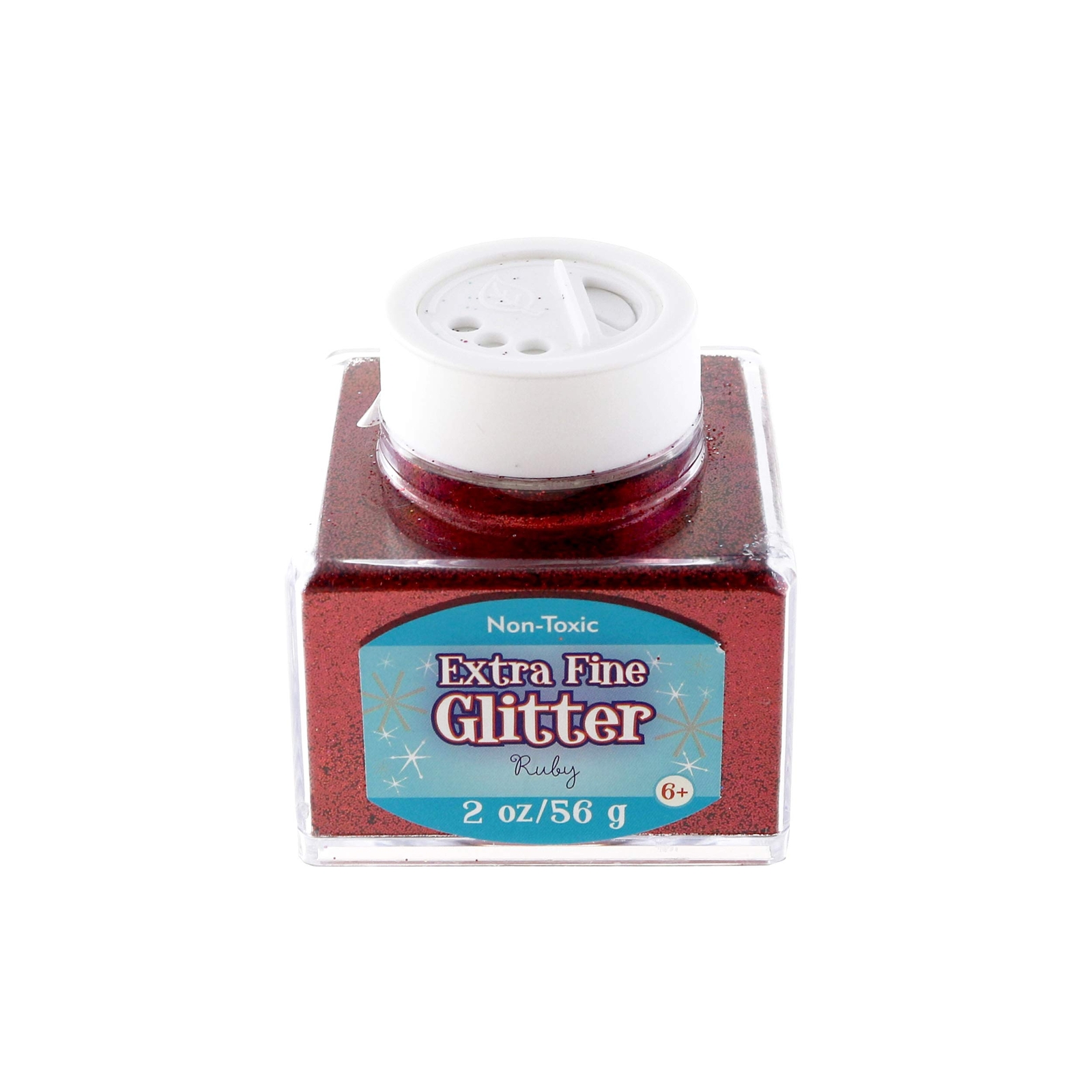 2oz Ruby Extra Fine Glitter for Crafts DIY Party Arts Decorations