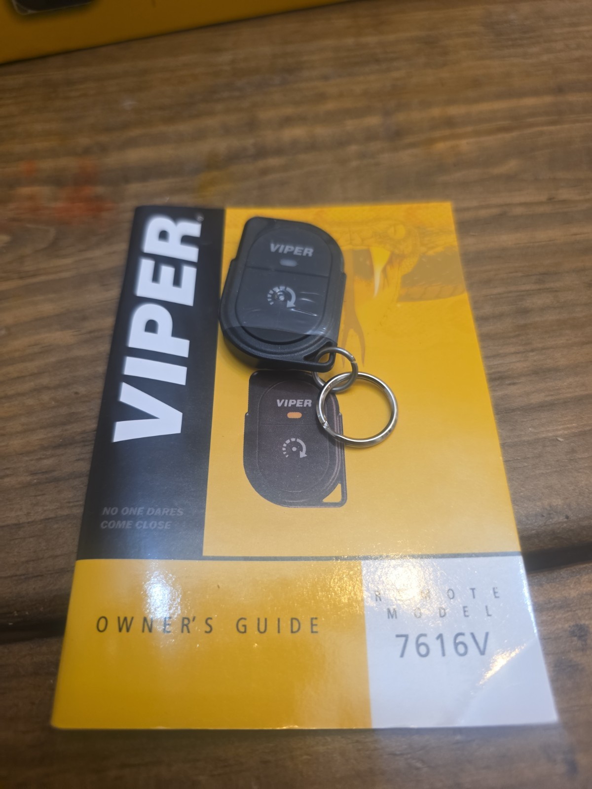 VIPER 7616V 1-Way, 1-Button Remote