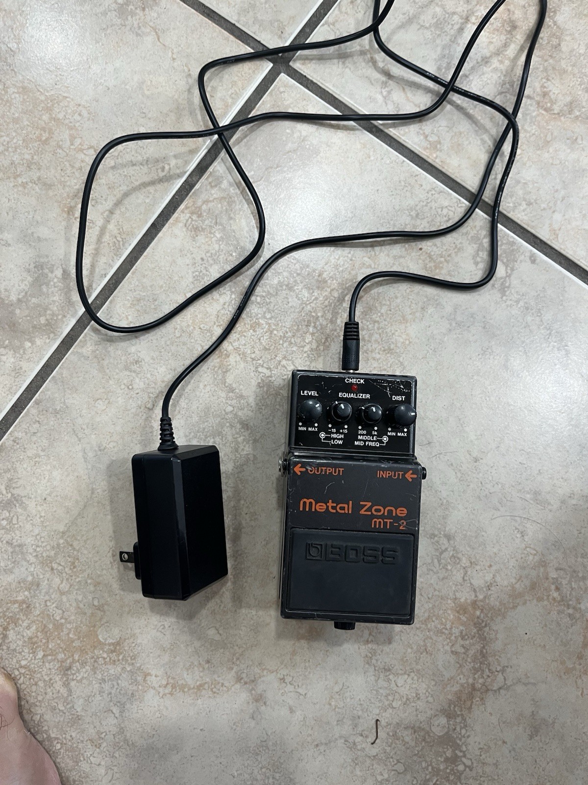 Boss Metal Zone Guitar Distortion (MT-2)