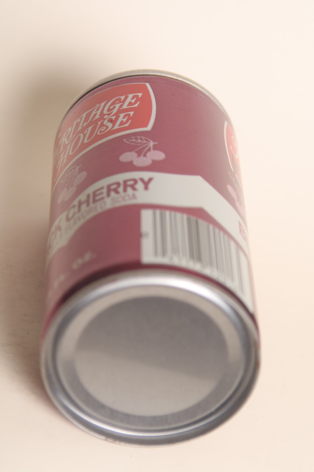 Heritage House Black Cherry soda can