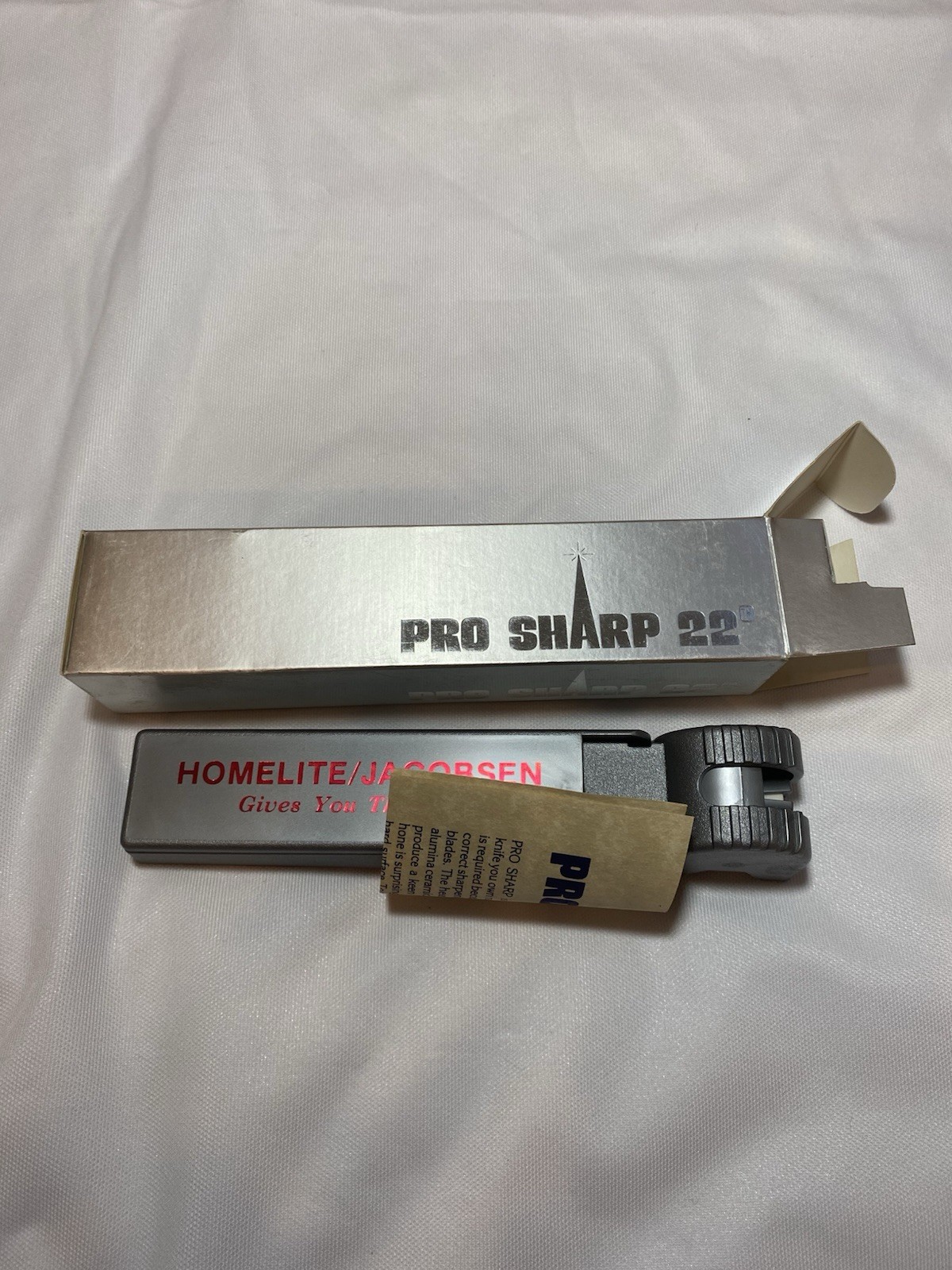 New Vintage Pro Sharp 22 Knife Sharpener Original Box With Instructions