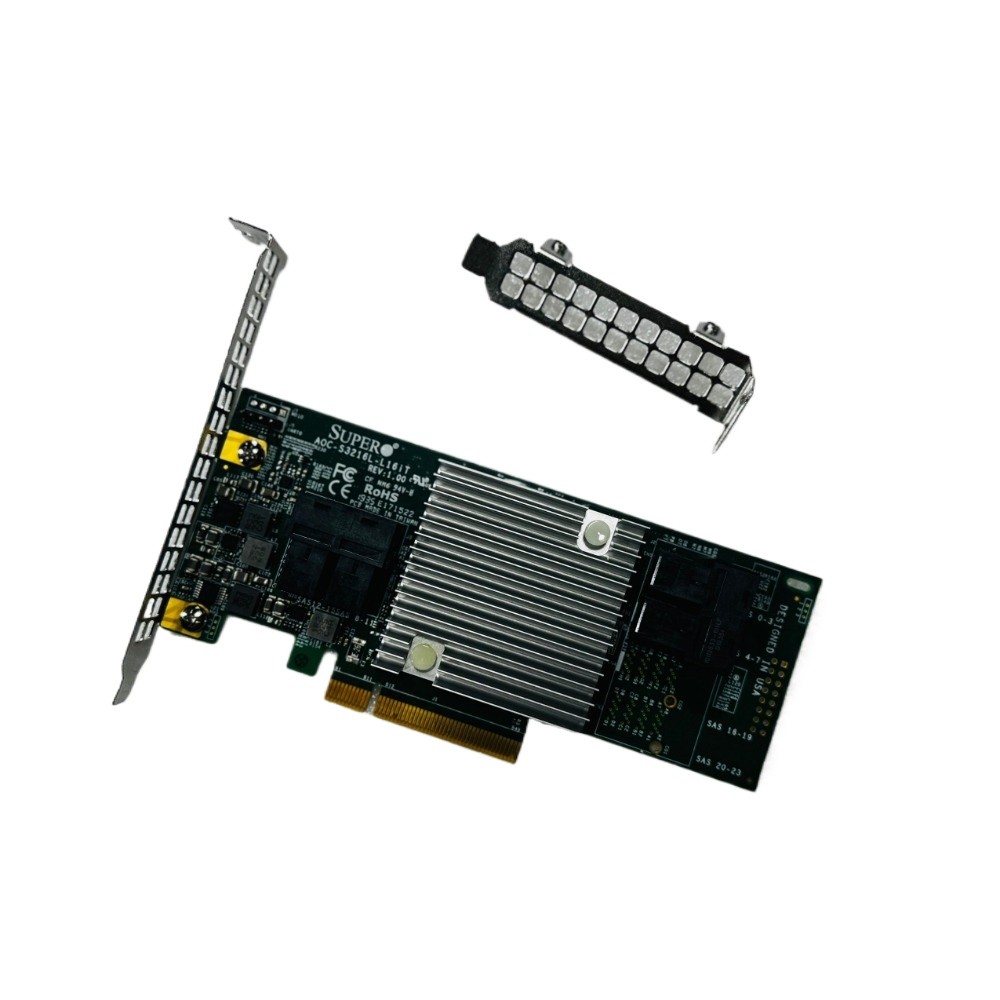 Supermicro 9305-16I AOC-S3216L-L16IT SAS SATA HBA Controller IT Mode ZFS TrueNAS