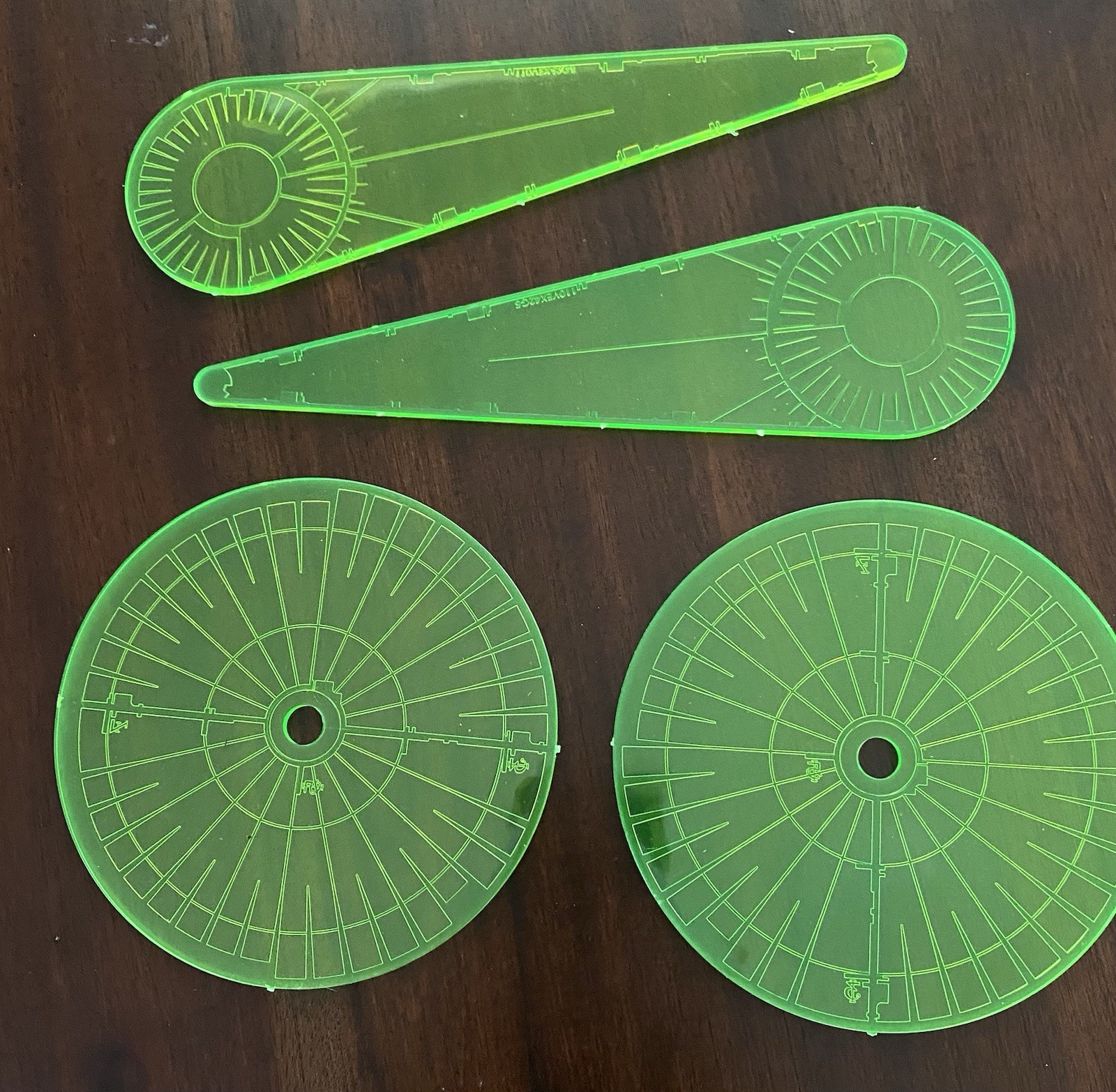 Warhammer Blast Templates
