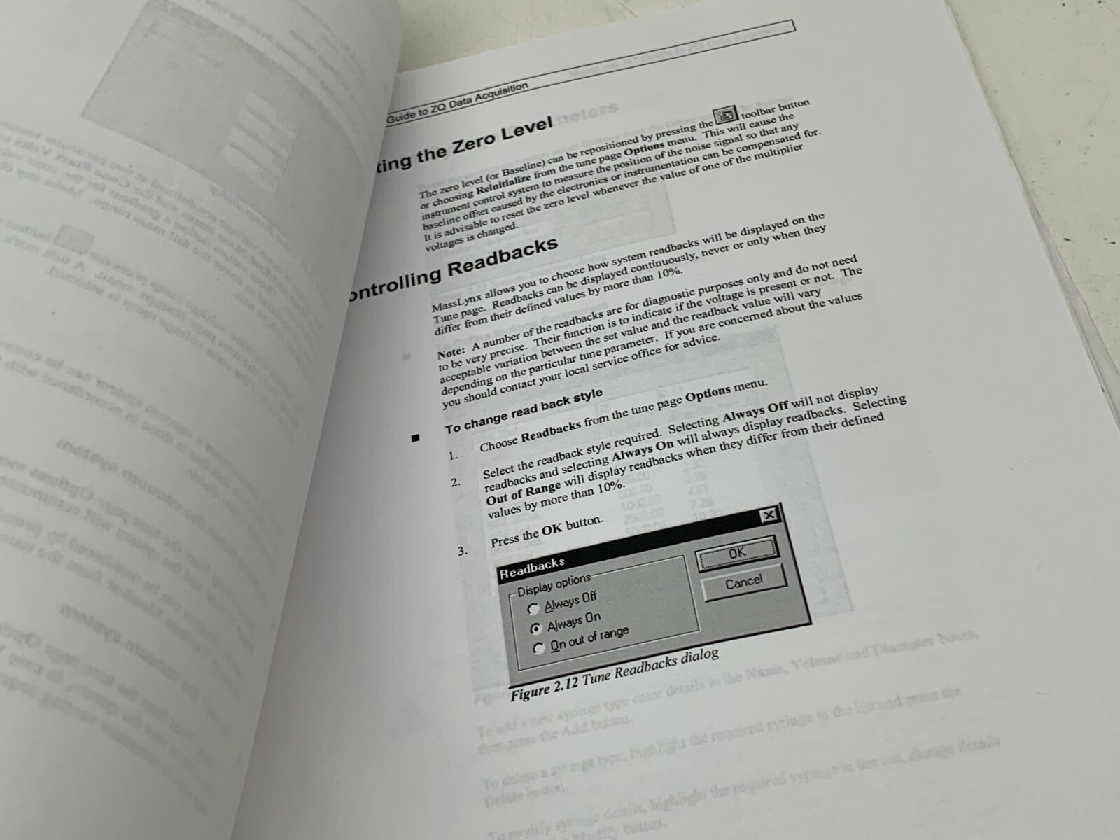 MassLynx NT Guide to ZQ Data Acquisition - Micromass LTD