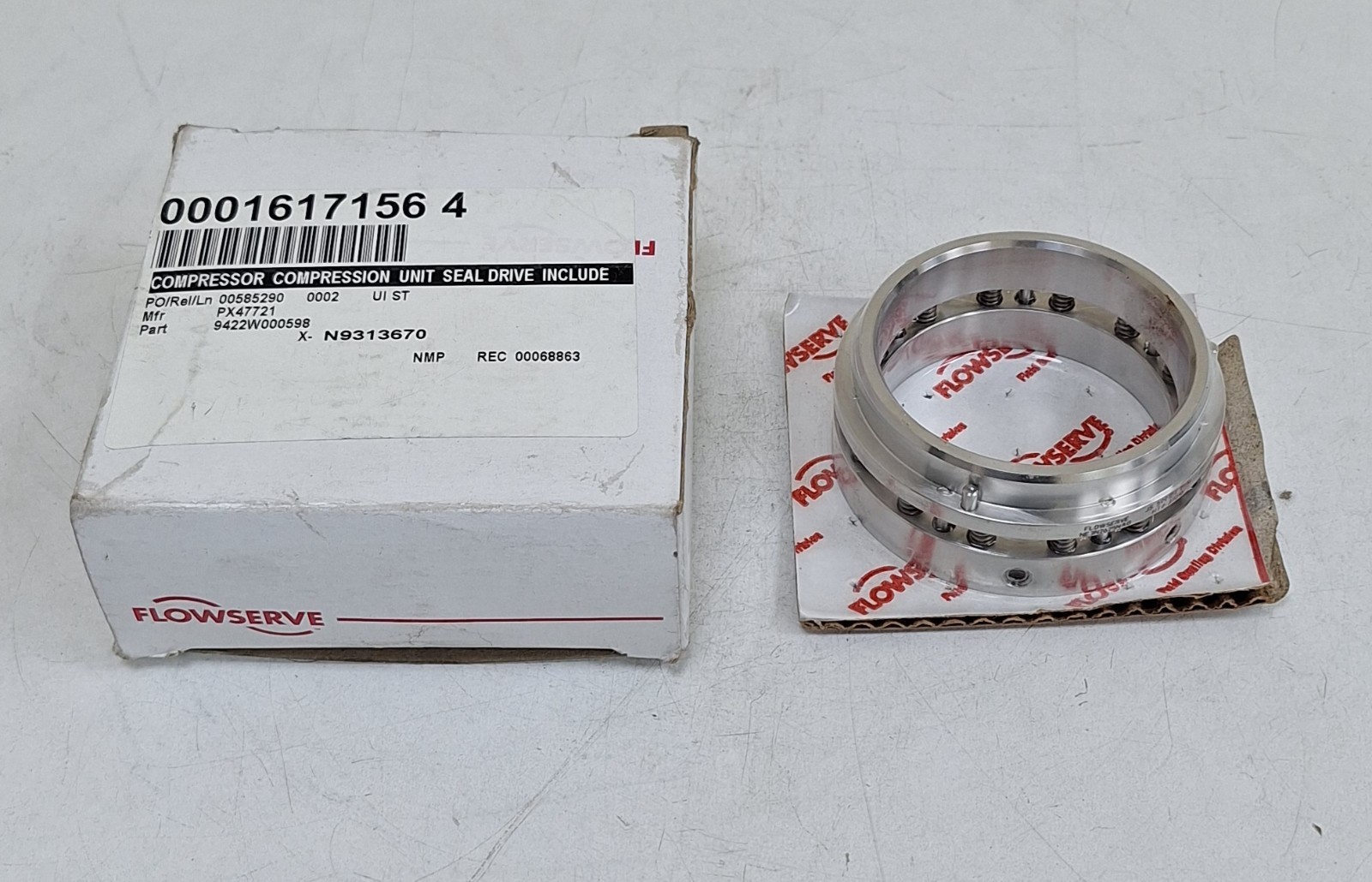 Flowserve NE3N2625NAG Compressor Unit Drive Mechanical Seal