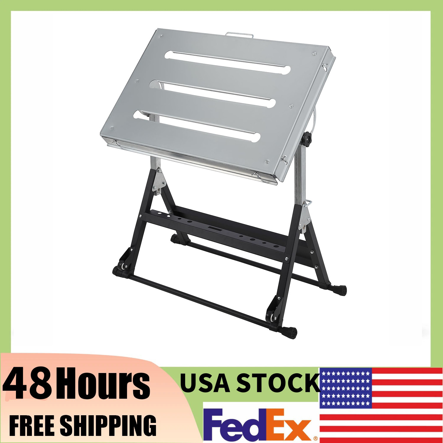 ⭐46x18"/44x21"/30x20" Heavy Duty Portable Welding Workbench w/Casters for Garage