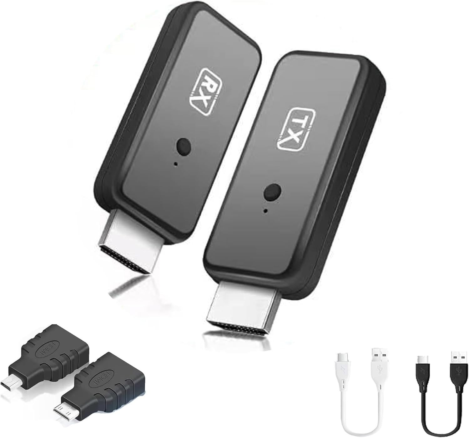 T81 Wireless HDMI Transmitter & Receiver - 100ft Plug & Play Streaming Kit
