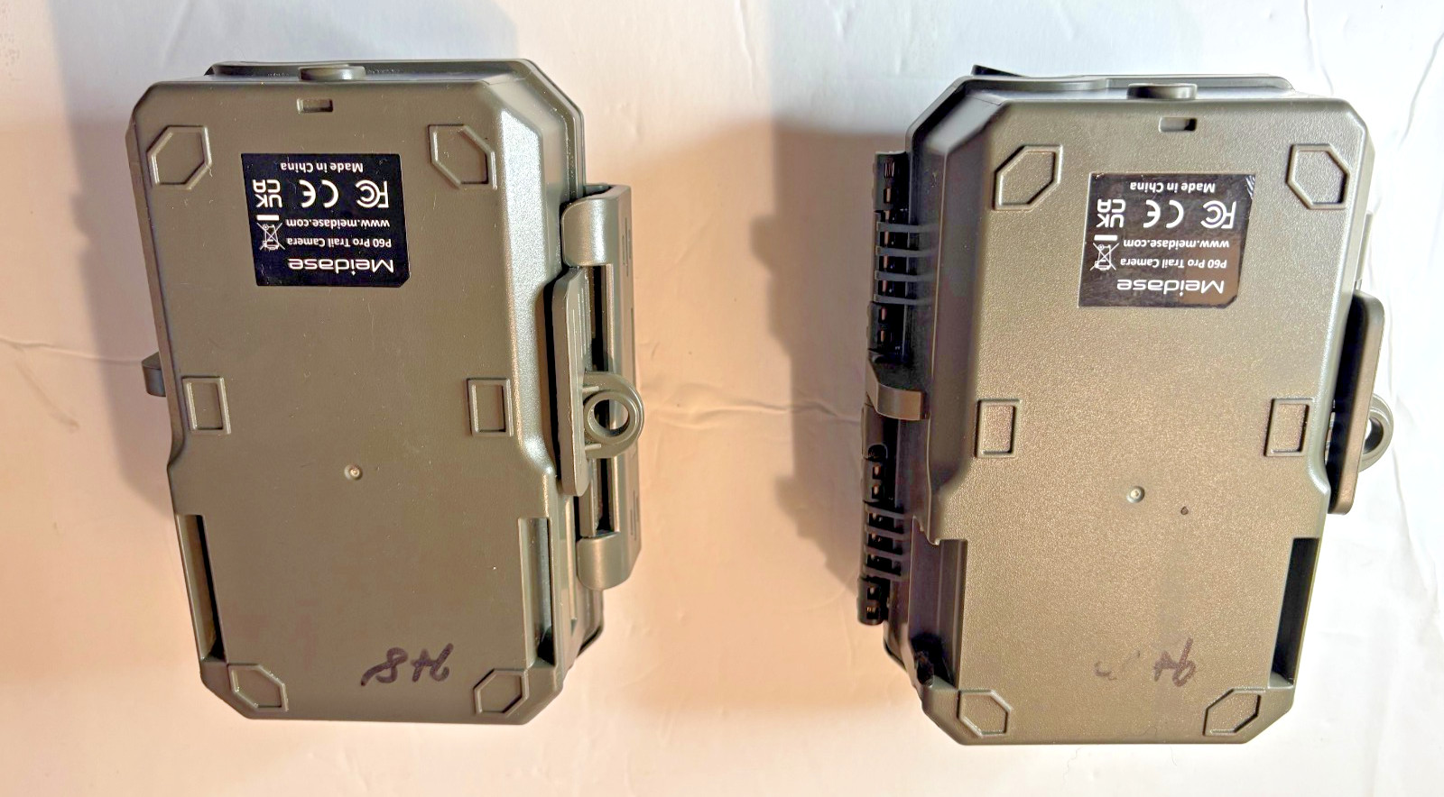 Set of 2 Meidase P60 Pro Trail Camera 48mp, 2K W/ Infra-red Motion Sensor