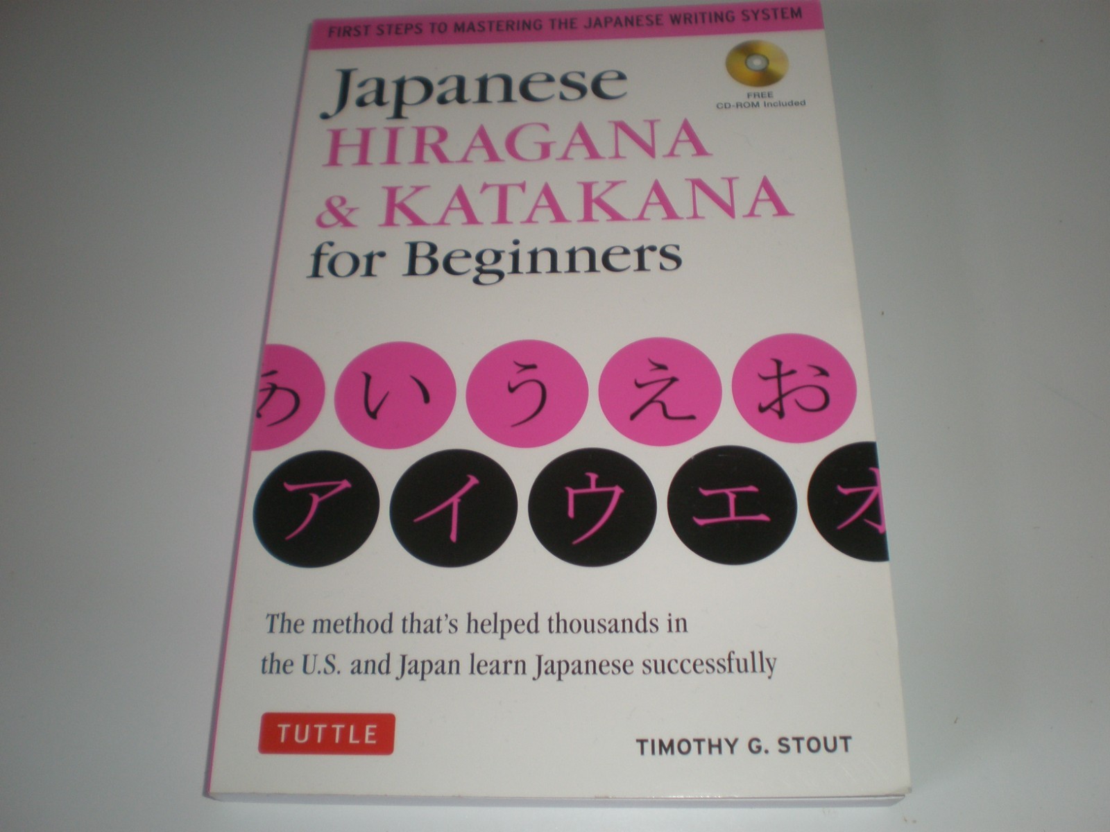 Japanese Hiragana & Katakana for Beginners Timothy Stout 2011 Paperback W/CD