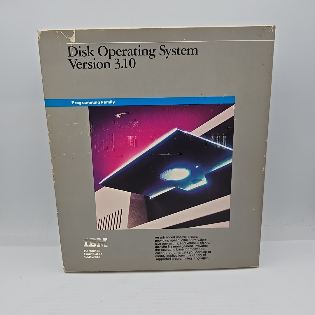 Vintage IBM Disk Operating System Version 3.10 Reference Guide