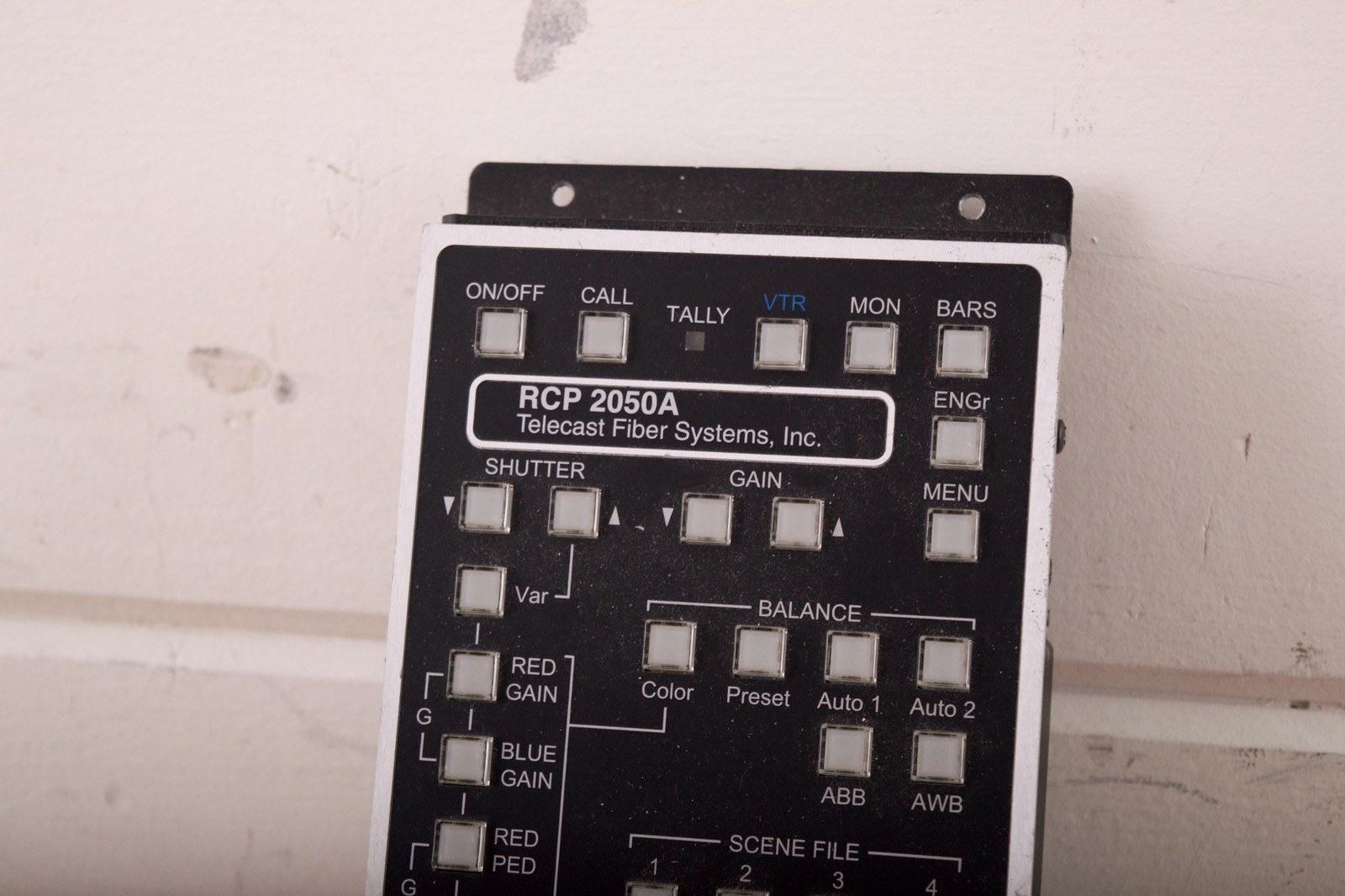 Telecast Fiber Systems CopperHead RCP 2050A Camera Remote Control Unit CG00F8V