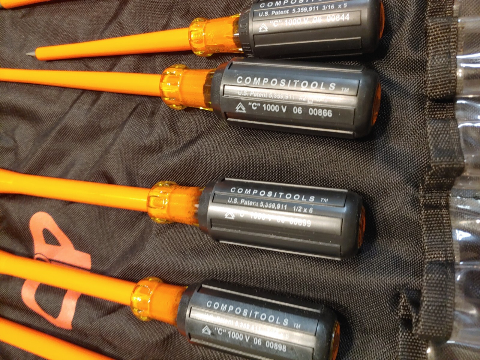 Certified Insulated Products CIP Nutdriver/Screwdriver Set. 1000 Volt
