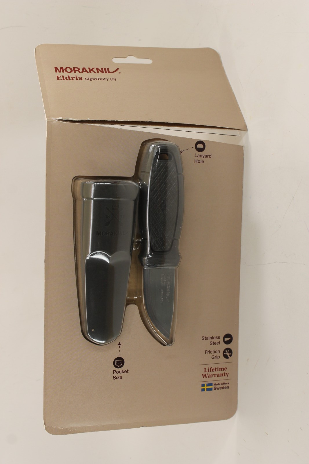 Morakniv Eldris Light Duty (S) 2.3" Dark Grey Knife