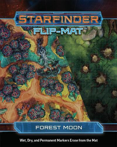 Starfinder Flip-Mat: Forest Moon RPG New!