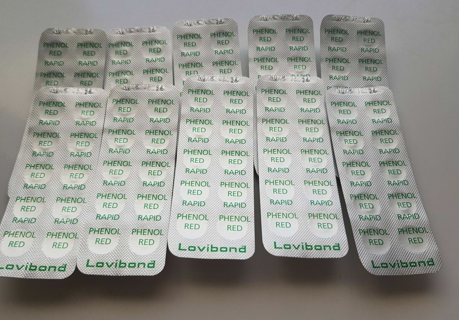 250 X Phenol Red Rapid PH Test Kit Tablets SWIMMING POOL SPA WATER REFILL STRIP